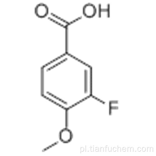 Kwas 3-fluoro-4-metoksybenzoesowy CAS 403-20-3